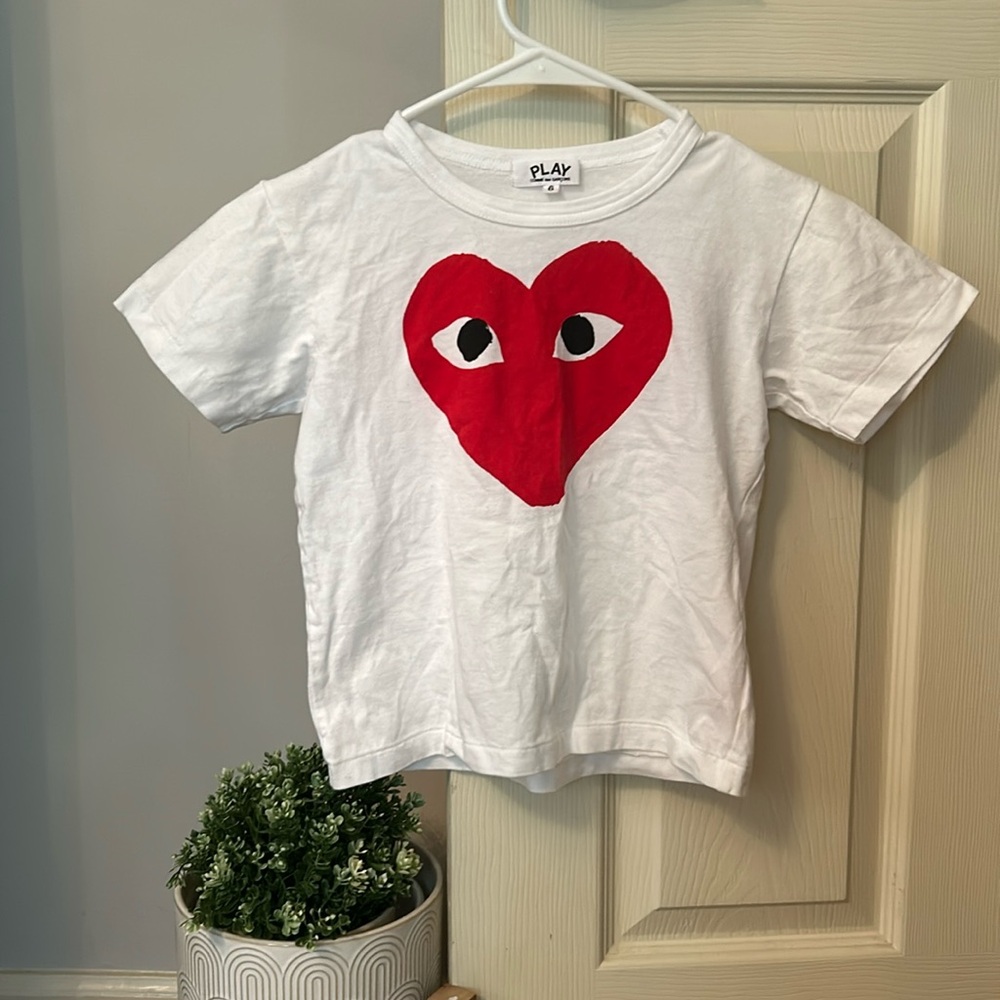 COMMES des GARÇONS Play kids shirt